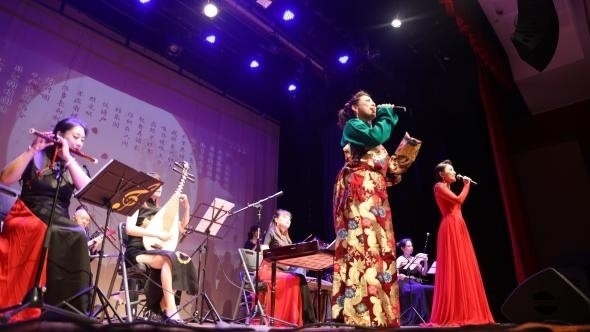 圖為演出場(chǎng)景。拉巴特中國(guó)文化中心供圖