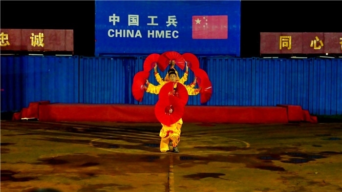 中國傳統(tǒng)文化節(jié)目表演。孫千攝