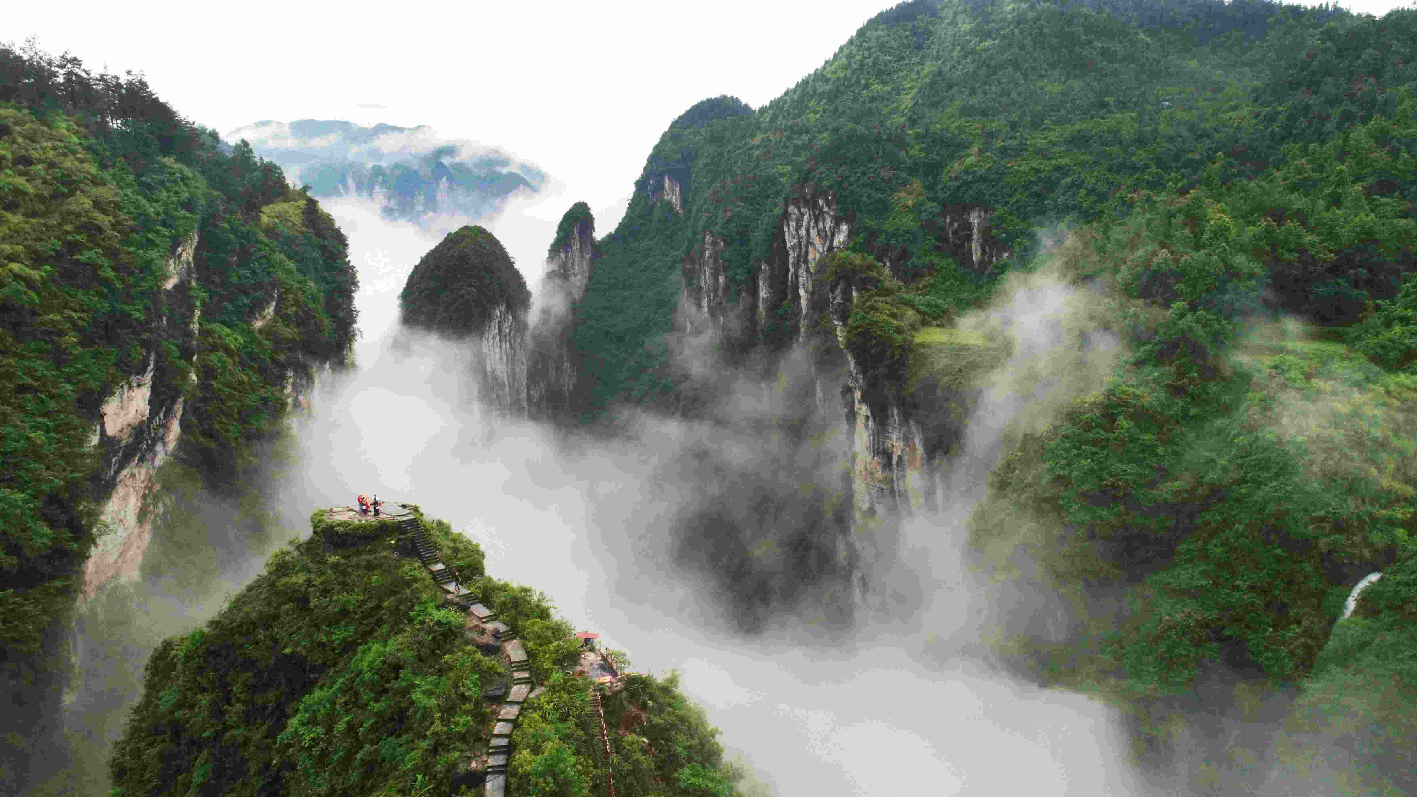 湖南矮寨國(guó)家森林公園。受訪者供圖