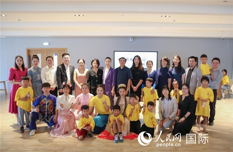 開營儀式部分嘉賓合影。人民網(wǎng)中東中心分社塔里克·易卜拉欣攝