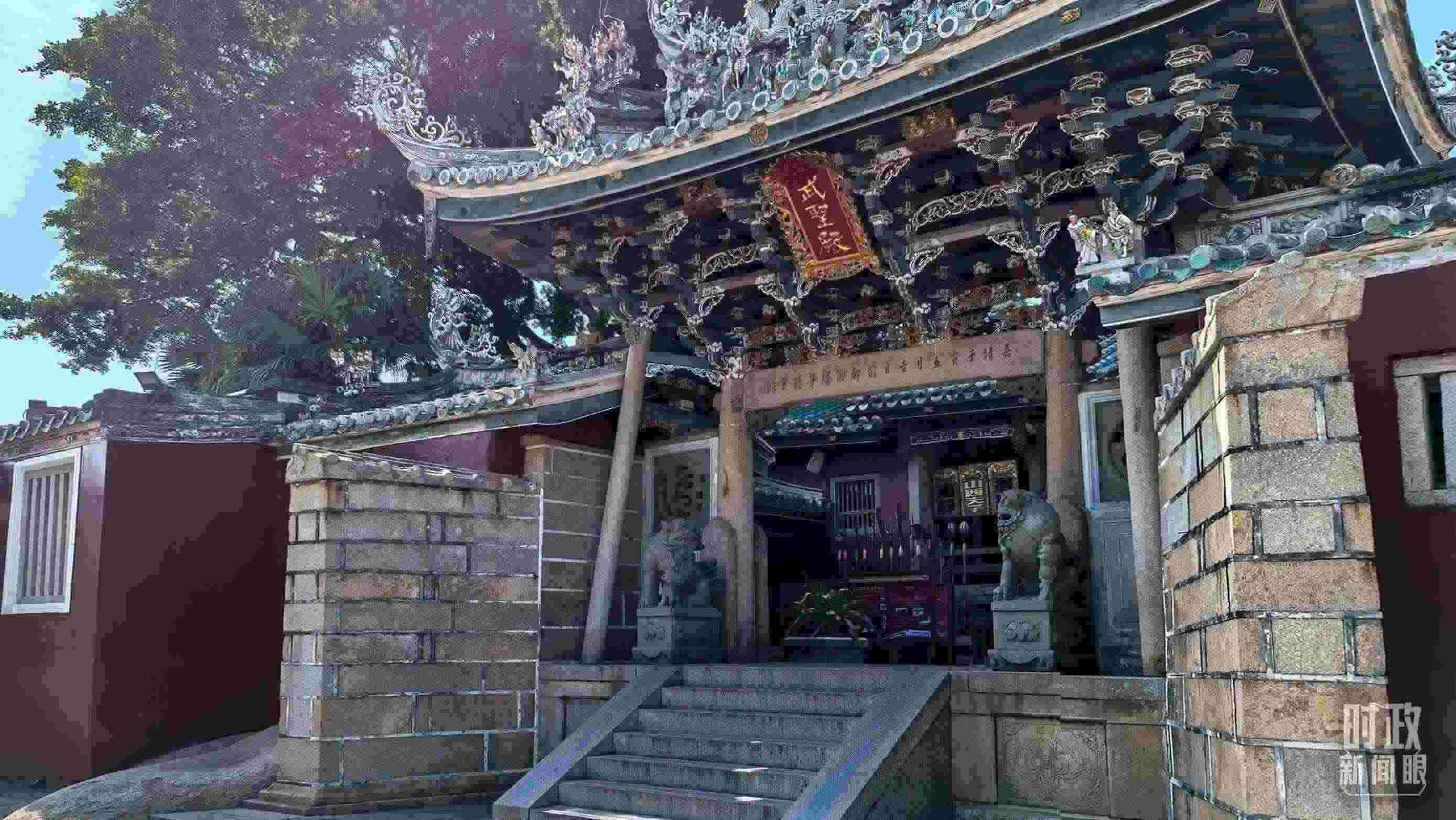 △關(guān)帝文化產(chǎn)業(yè)園。（總臺(tái)央視記者陸泓宇拍攝）