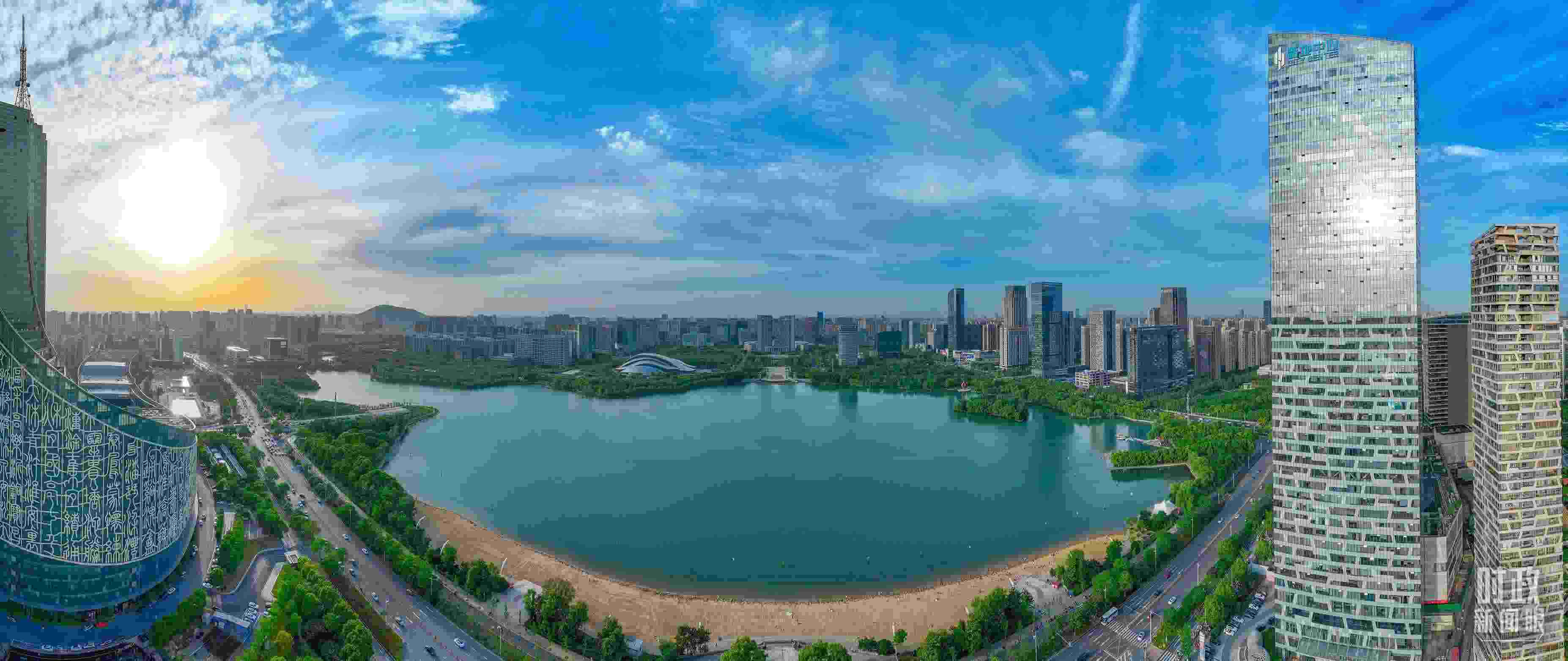 △安徽省合肥市。（合肥市蜀山區(qū)融媒體中心葛慶釗供圖）