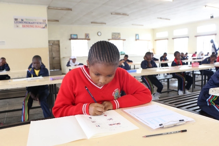 考場現(xiàn)場。埃格頓大學(xué)孔子學(xué)院供圖