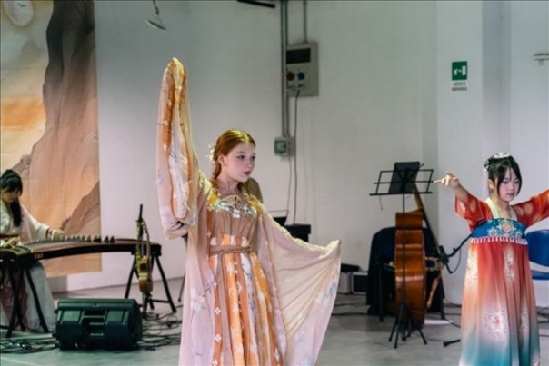 交流活動(dòng)現(xiàn)場(chǎng)。 中國(guó)駐意大利使館供圖