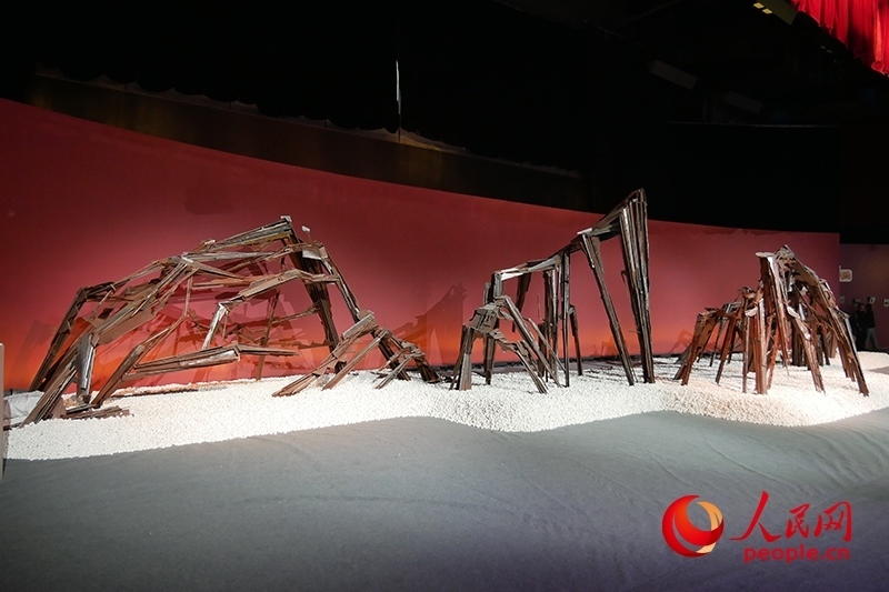 《鑄魂五岳》。人民網(wǎng)記者 韋衍行攝