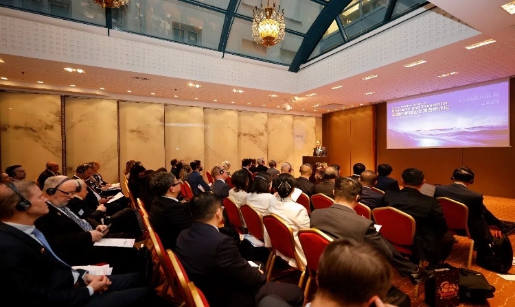 中瑞創(chuàng)新創(chuàng)業(yè)交流合作論壇活動(dòng)現(xiàn)場。中國駐瑞典大使館供圖