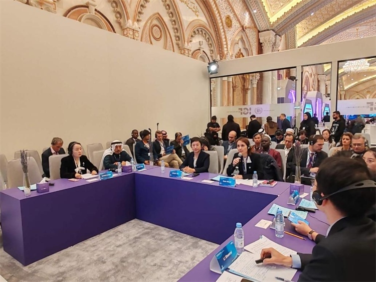 圖為與會(huì)代表圍繞主題進(jìn)行發(fā)言討論。中國(guó)傳媒大學(xué)供圖。