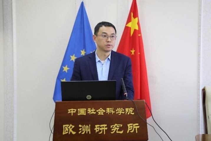 社會科學文獻出版社副總編輯童根興作開幕式致辭。吳迪攝