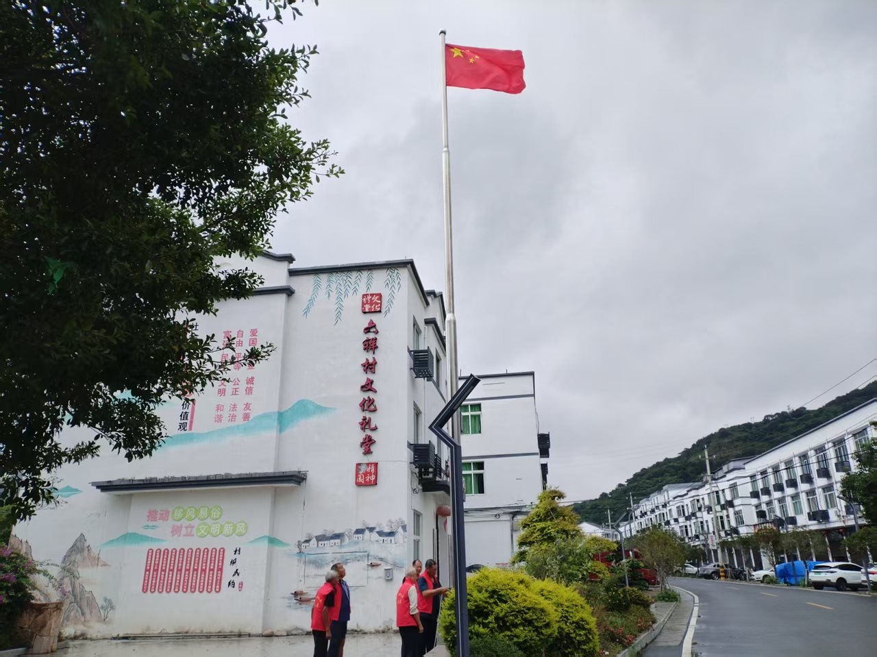 永興村一景（永興現(xiàn)為六祥行政村下的自然村之一）。蒼南縣金鄉(xiāng)鎮(zhèn) 供圖