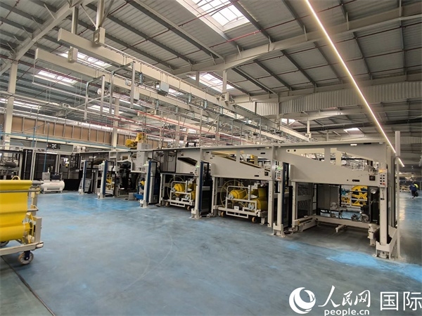 森麒麟在科技城的工廠內部。人民網(wǎng)記者 黃培昭攝