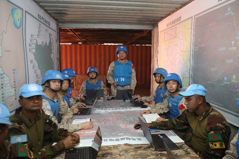 演練現(xiàn)場(chǎng)。張曉昆攝