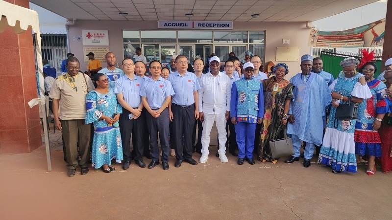 活動(dòng)現(xiàn)場。醫(yī)療隊(duì)供圖