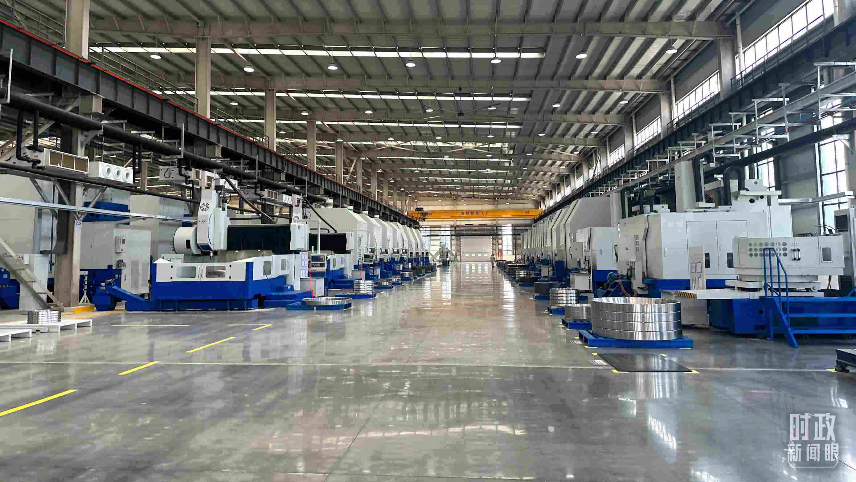 △洛軸智能工廠。（總臺央視記者趙化拍攝）